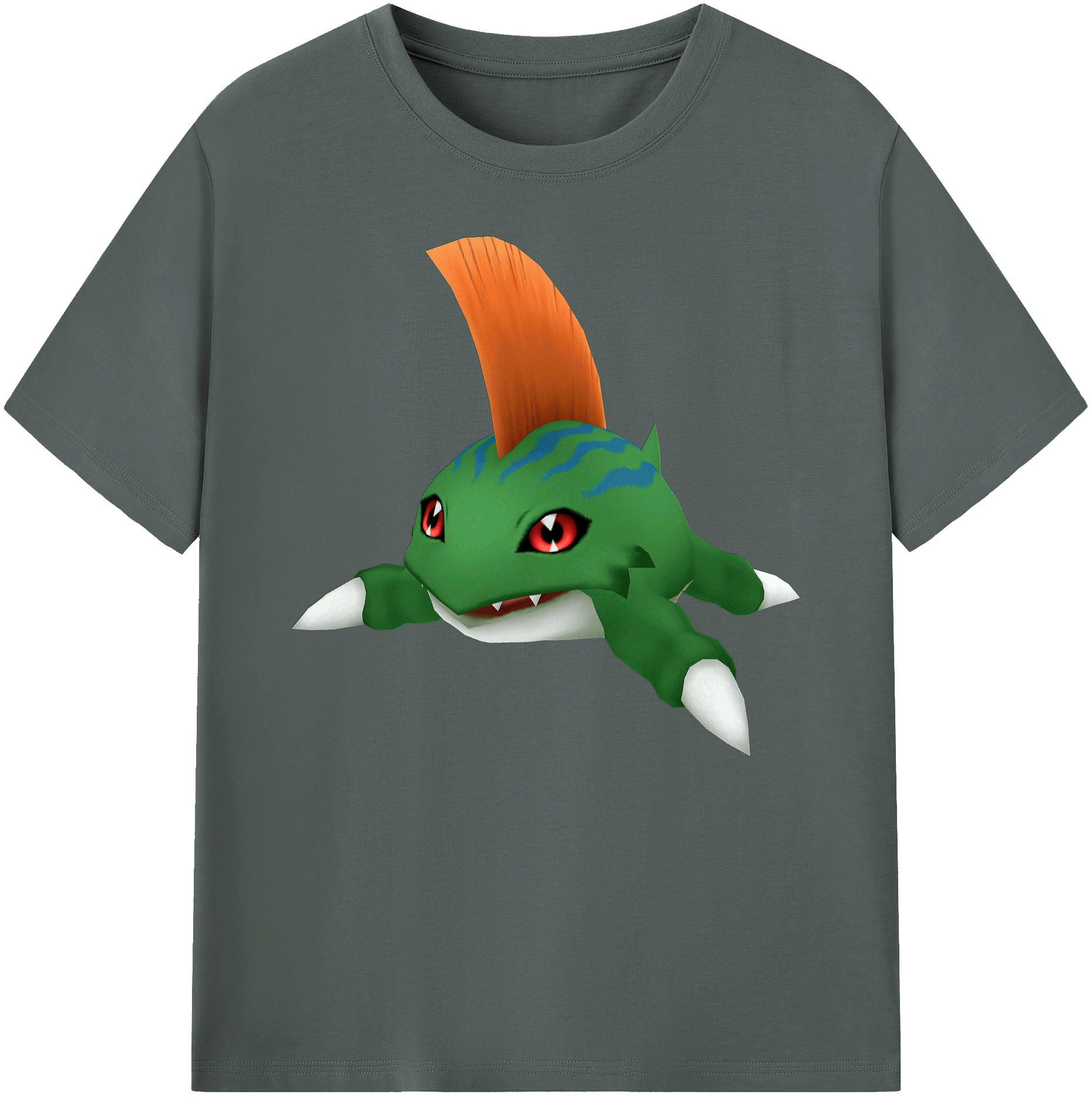 （画像用） Digimon デジタルモンスター/デジモン 綿100％ メンズ半袖Tシャツ｜肌触りやわらか＆通気性